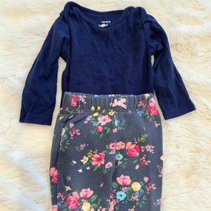 Baby girl matching outfit